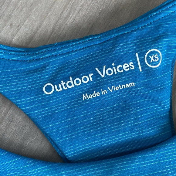 Outdoor Voices TechSweat Crop Top Sz XS NWT - Picture 4 of 7